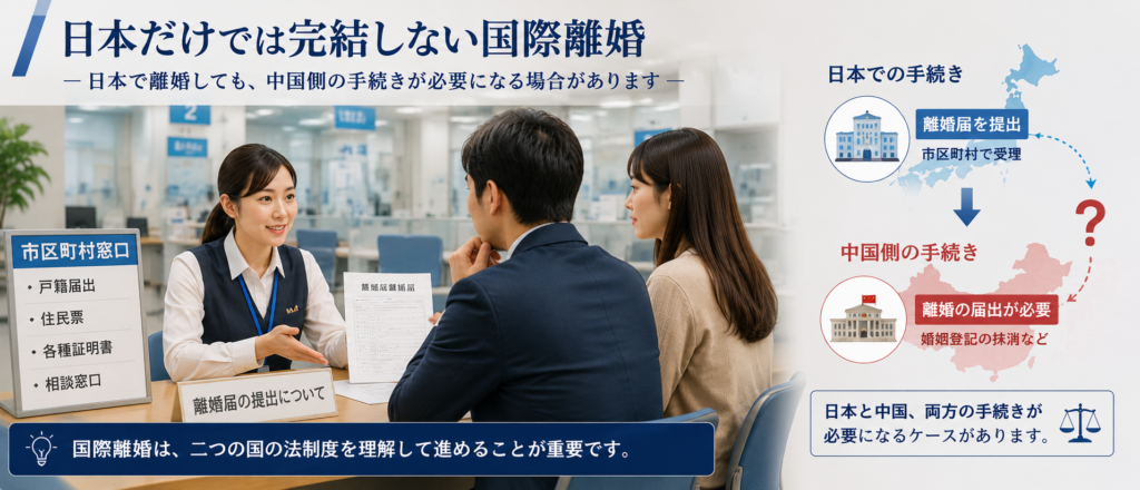 中国人離婚｜横浜市｜EST行政書士｜国際離婚