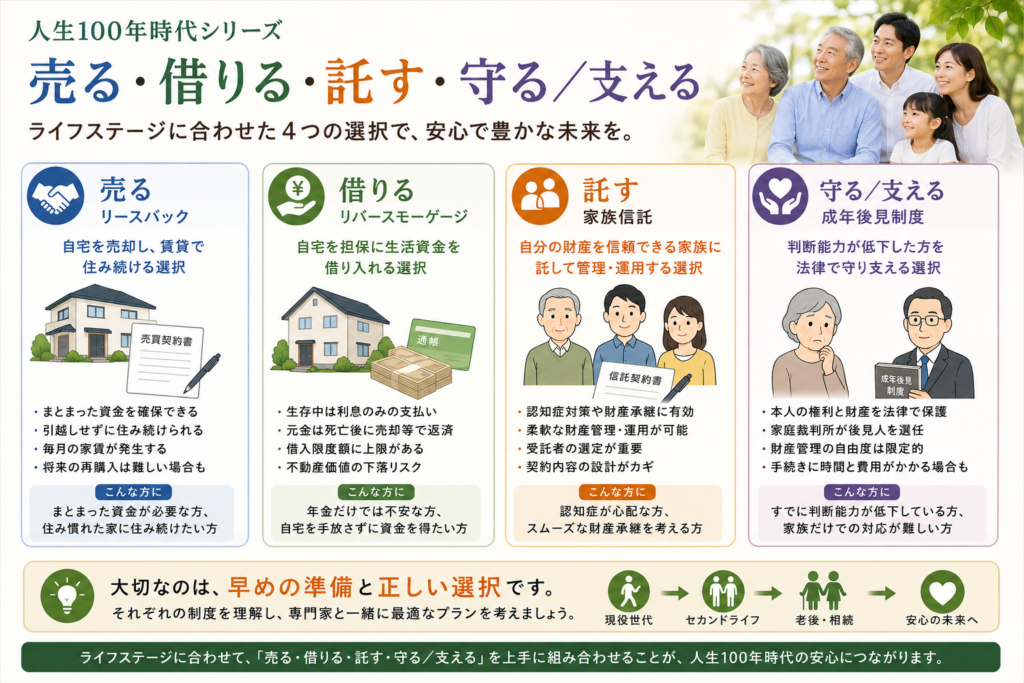 家族信託｜横浜行政書士｜EST行政書士事務所｜人生100年時代｜