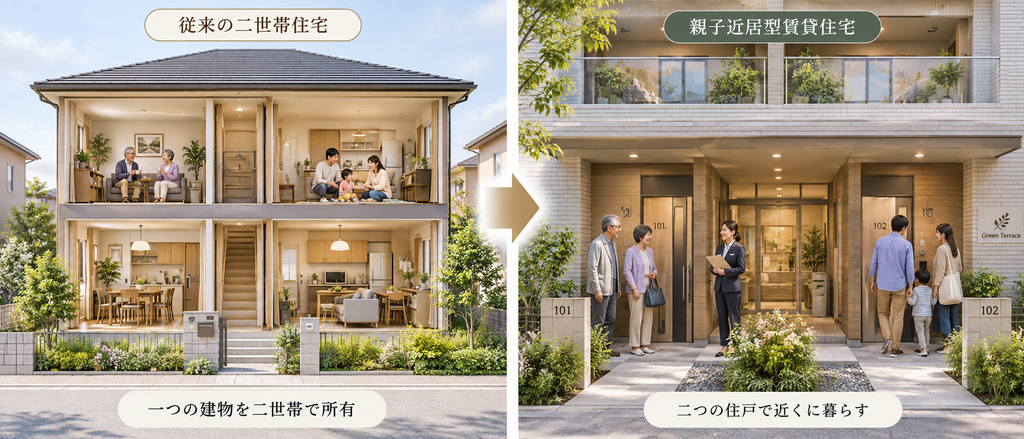 二世帯賃貸住宅|横浜|行政書士|サブリース|est行政書士|