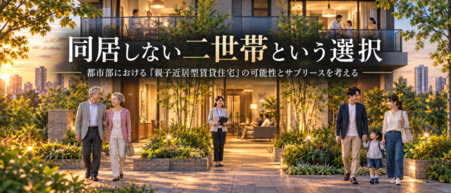 同居しない二世帯という選択